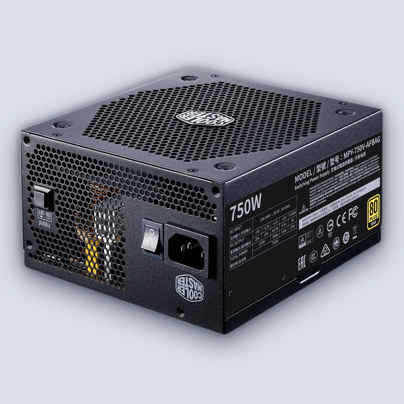 CoolerMaster 750W V750 GOLD – V2 FULL MODULAR