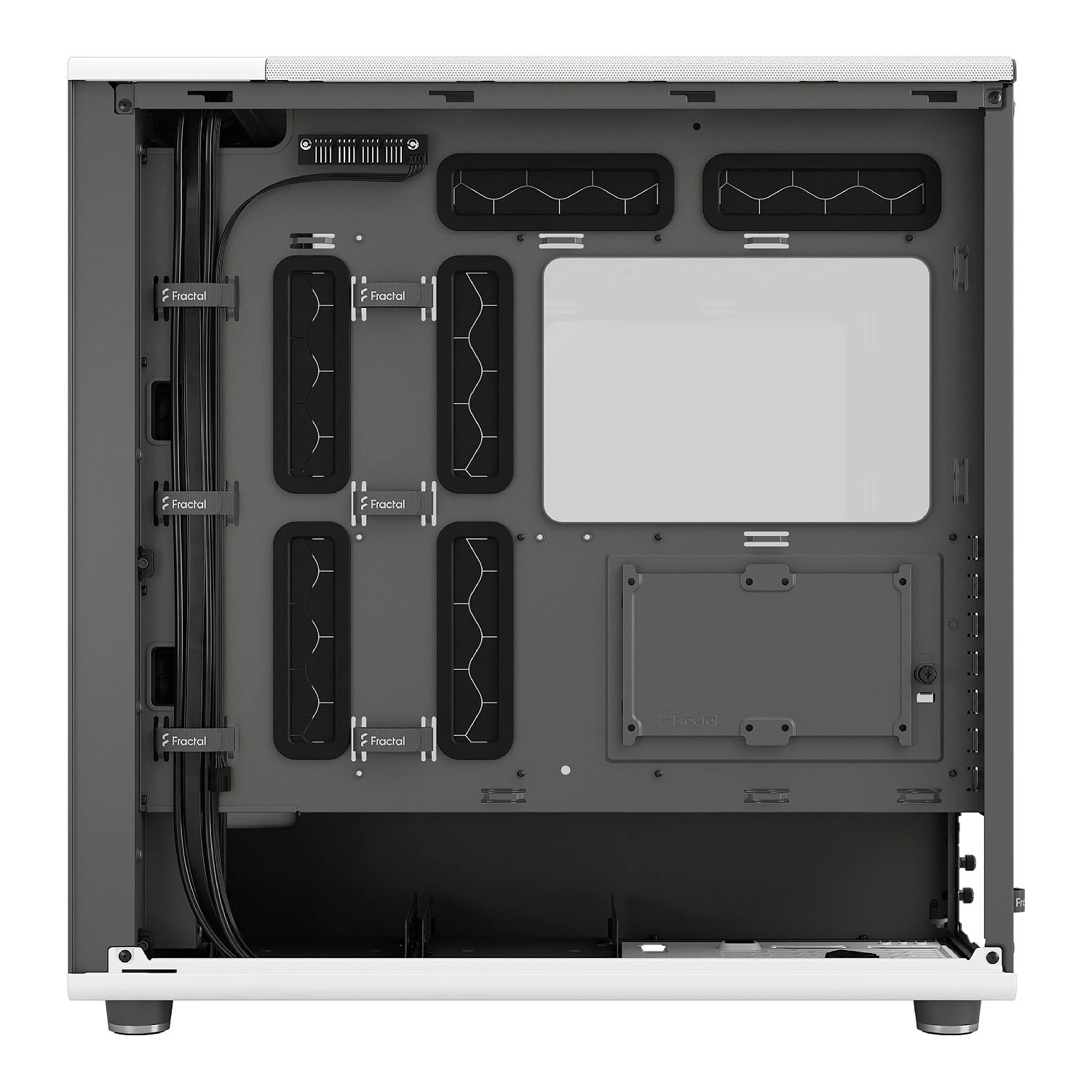 Fractal Design North XL Chalk White TG Clear โ image 6