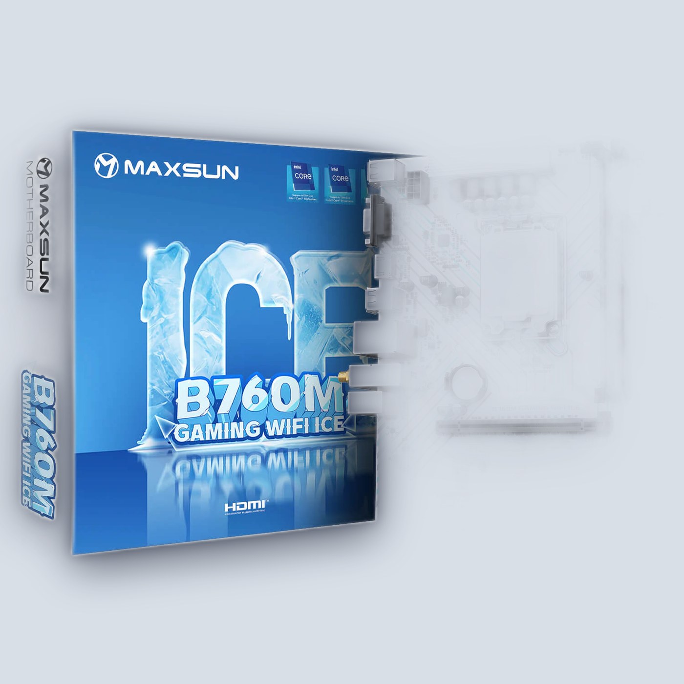MAXSUN B760M GAMING WiFi ICE