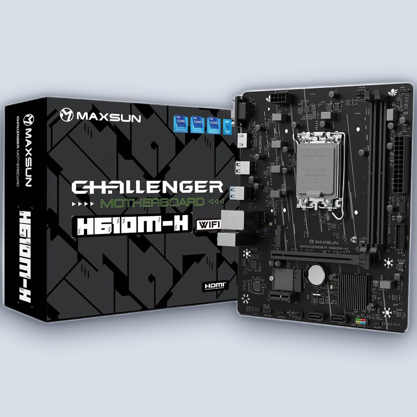 MAXSUN Challenger H610M-H V1 WiFi