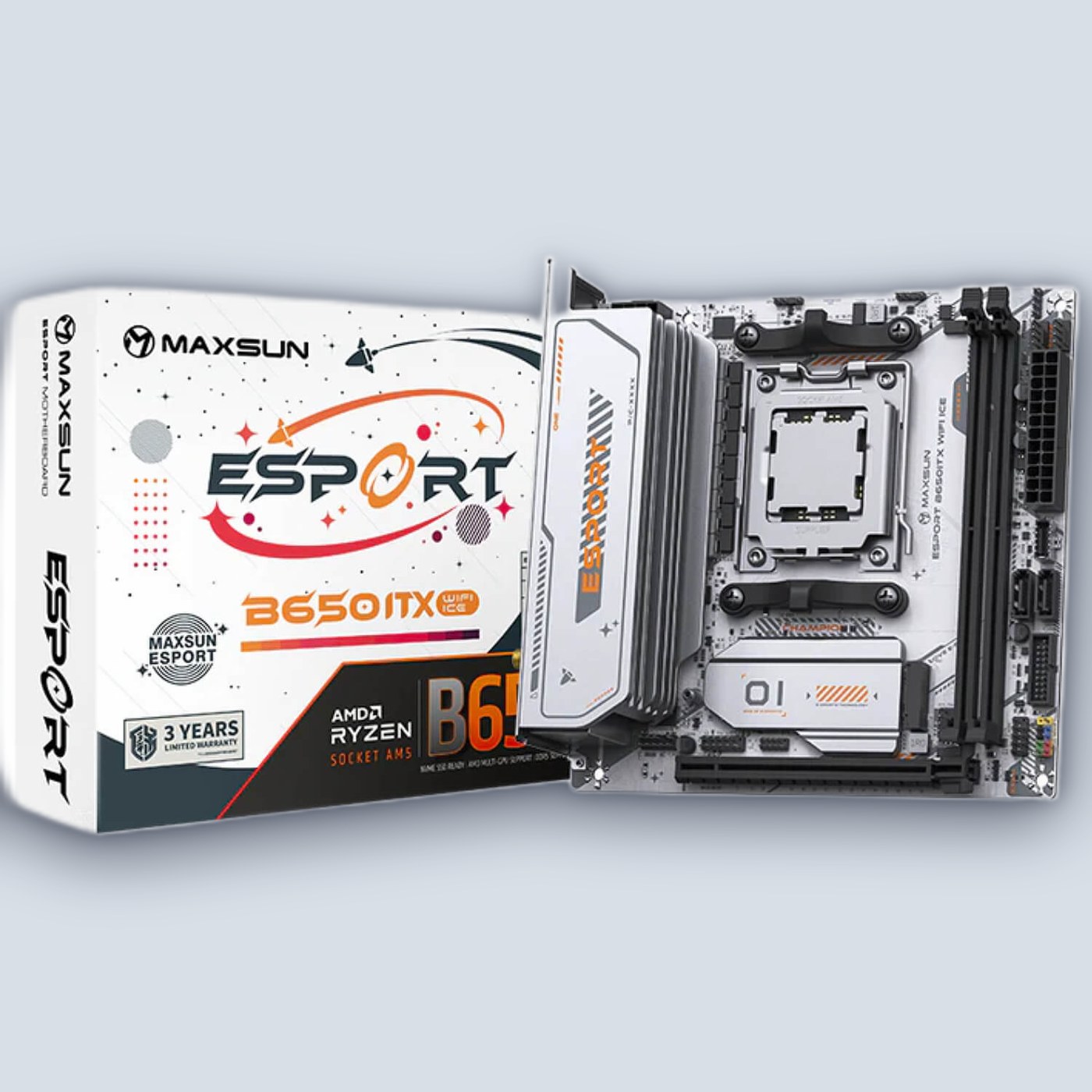 MAXSUN eSport B650ITX WIFI ICE