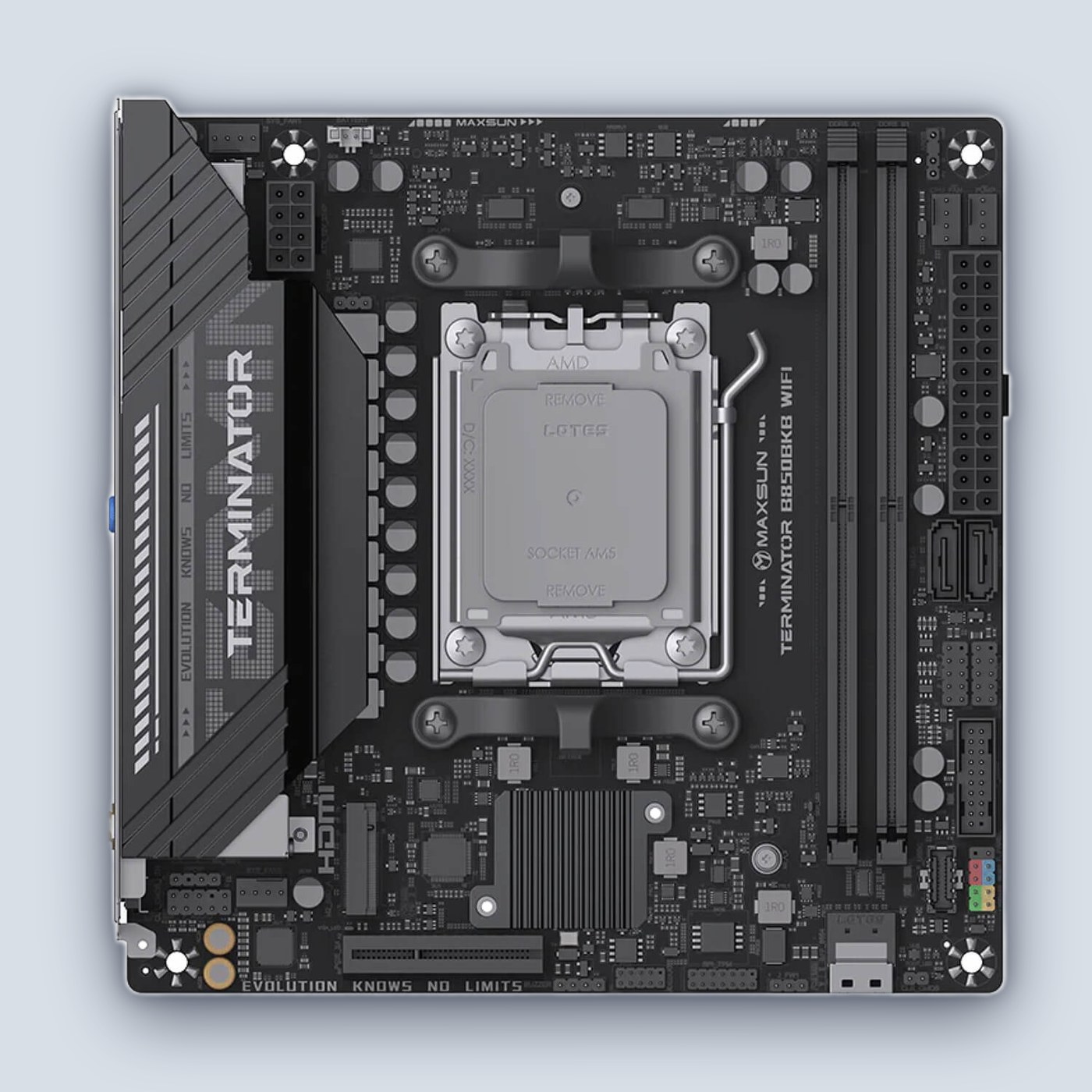 MAXSUN Terminator B850BKB WIFI