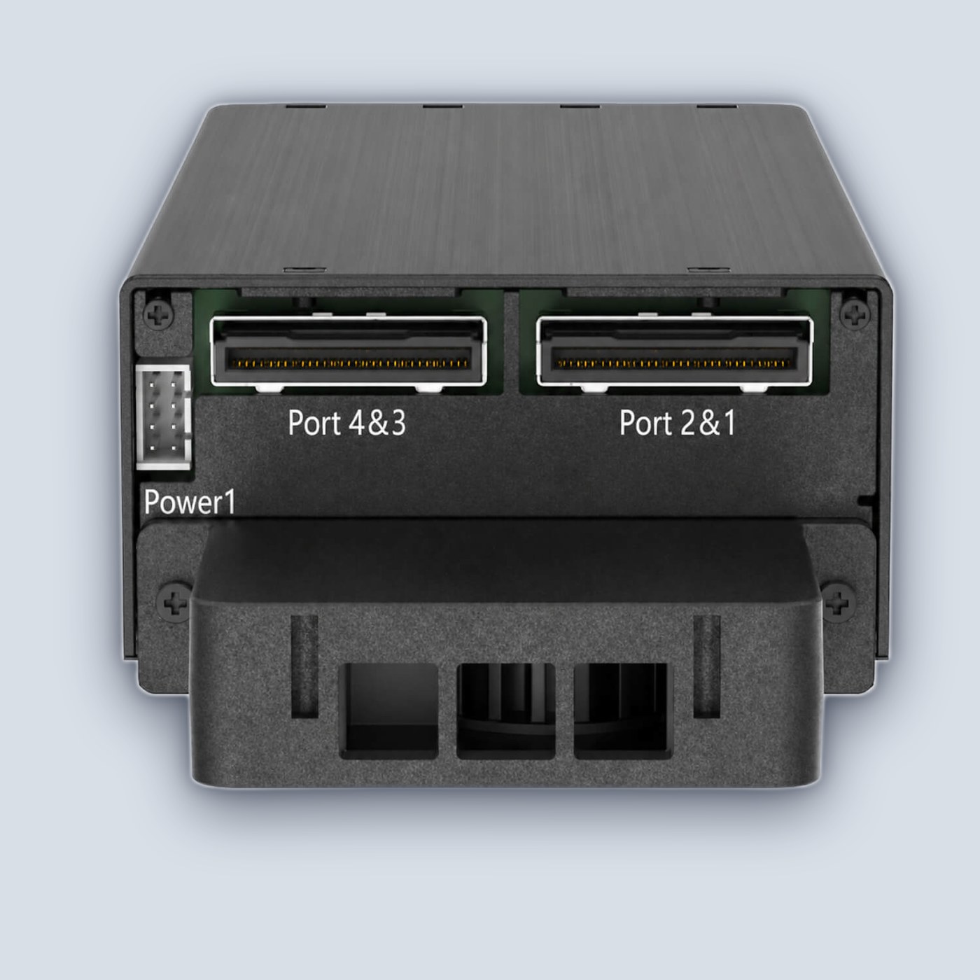 IPPON 4xM.2 to 2xMCIO 8i in 5.25" Bay PCIe5.0 Back Plane — image 2