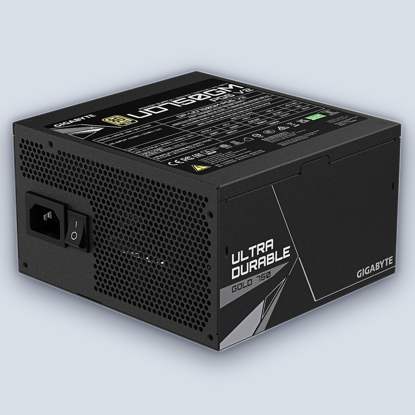 Gigabyte UD750GM PG5 V2 750W Gold 80+ PCIe 5.1 Power Supply — image 2