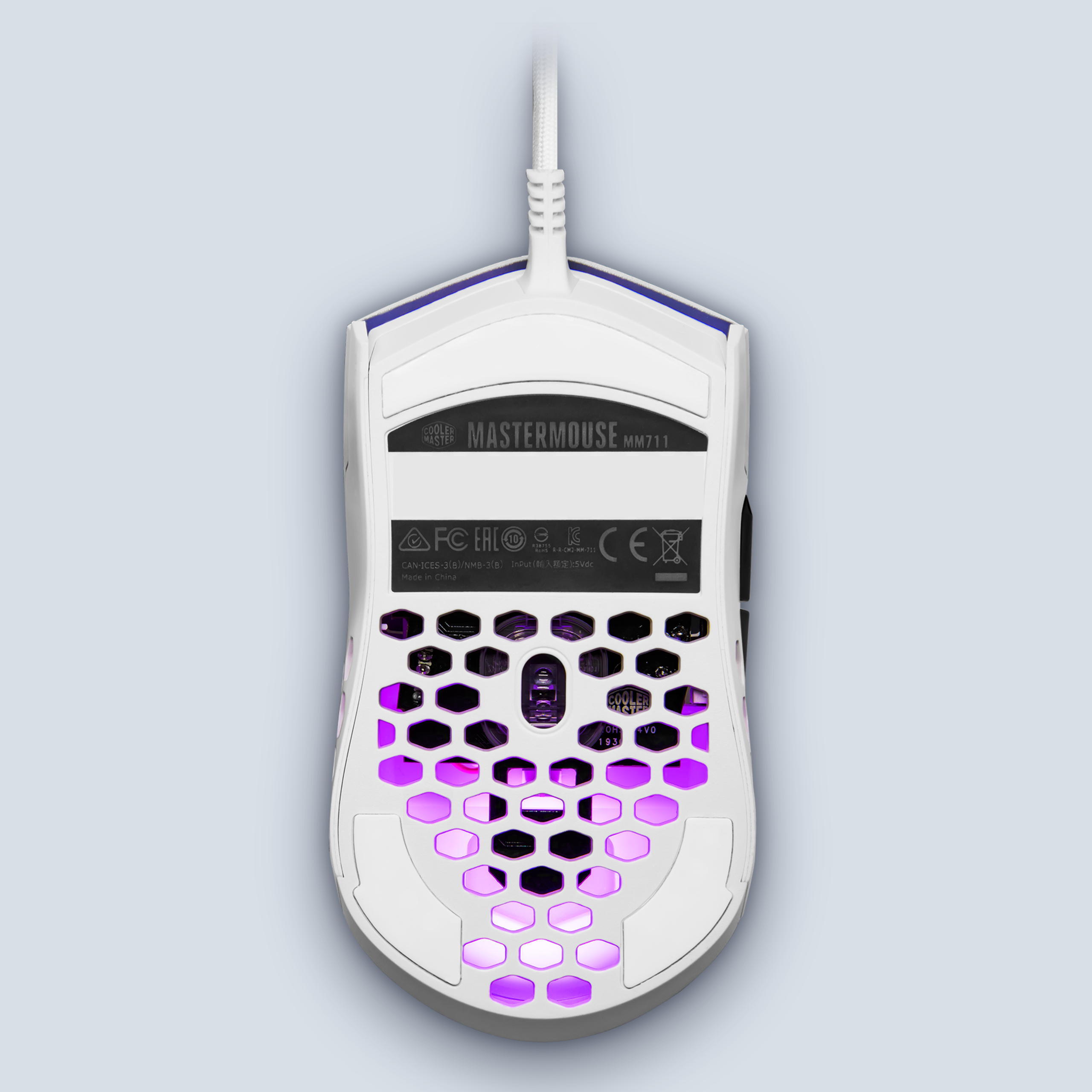 CoolerMaster MM711 RGB Gaming Mouse — MM-711-WWOL1 — image 6