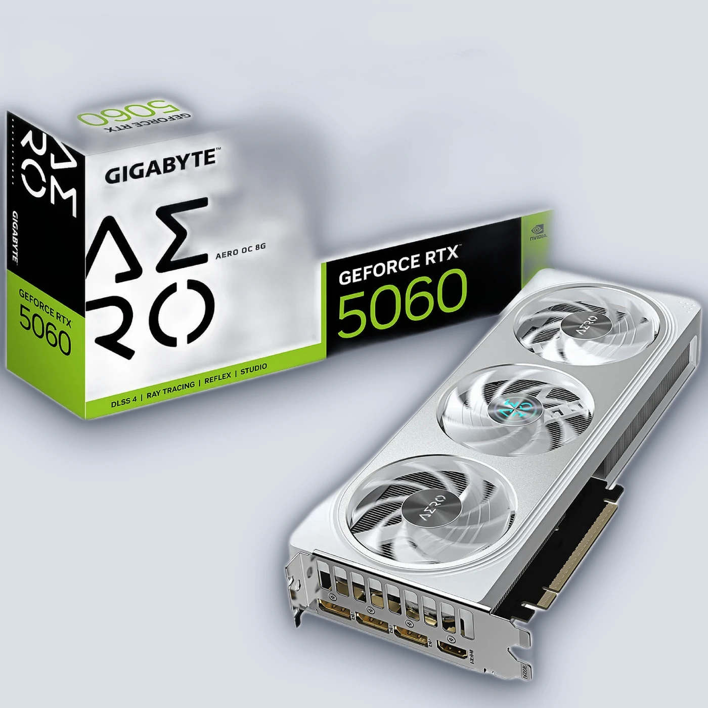 Gigabyte GeForce RTX 5060 AERO OC 8G GV-N5060AERO OC-8GD