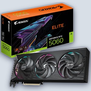 Gigabyte AORUS GeForce RTX 5060 ELITE 8G GV-N5060AORUS E-8GD