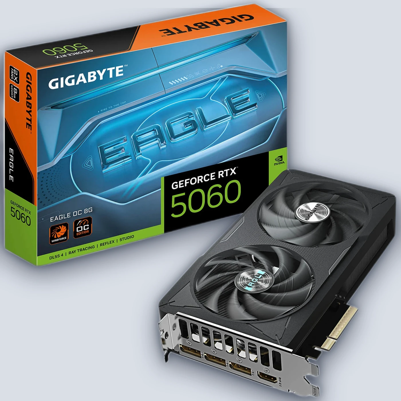 Gigabyte GeForce RTX 5060 EAGLE OC 8G GV-N5060EAGLE OC-8GD