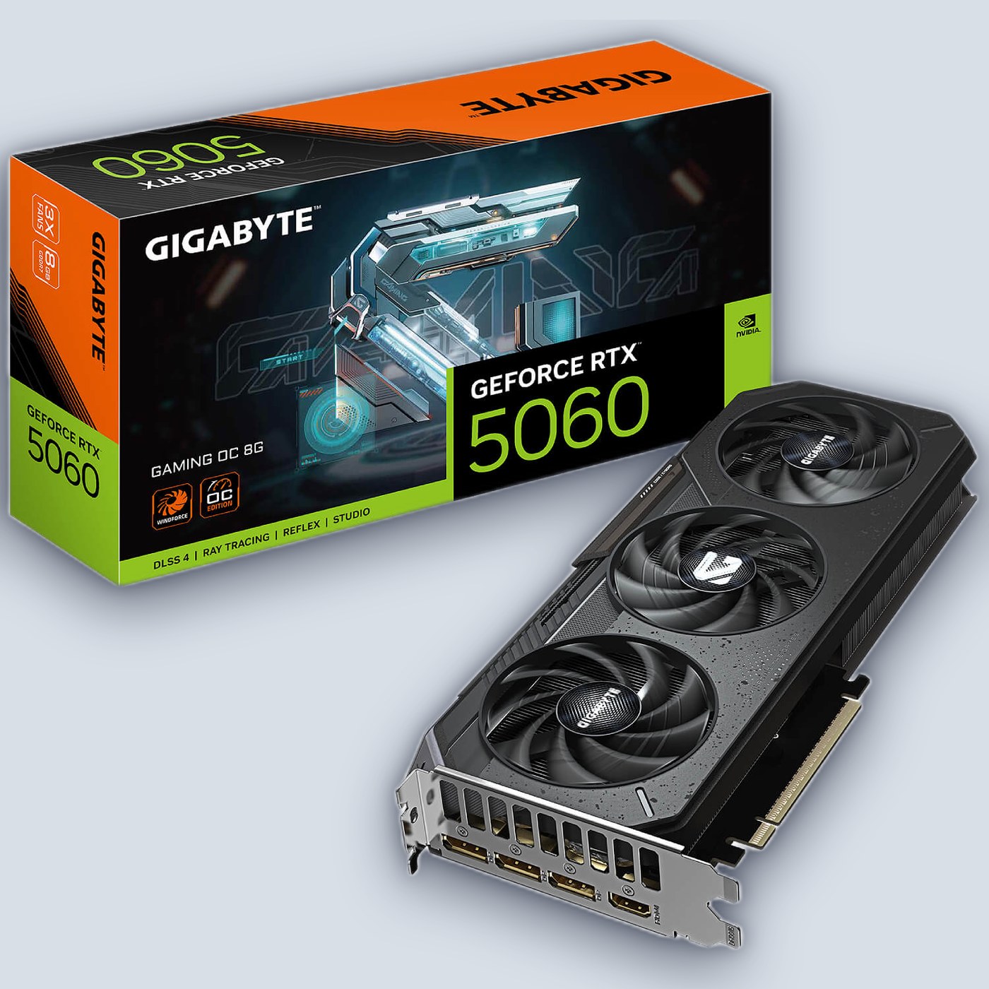 Gigabyte RTX 5060 GAMING OC 8G GV-N5060GAMING
