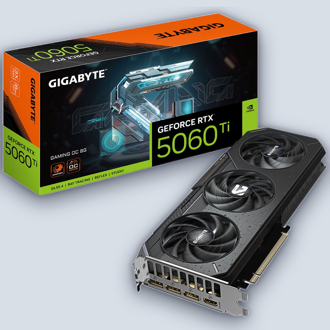 Gigabyte GeForce RTX 5060 Ti GAMING GV-N506TGAMING OC-8GD