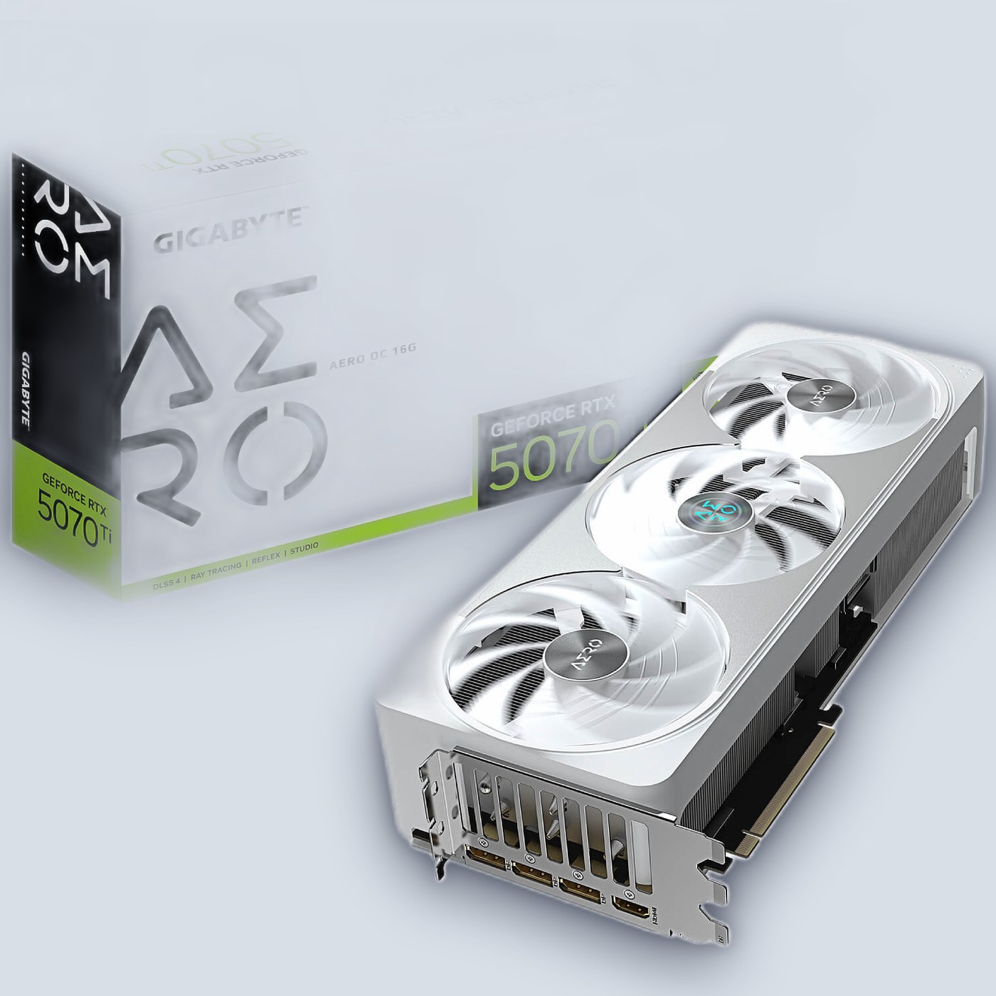 Gigabyte RTX 5070 Ti AERO OC 16G GV-N507TAERO OC-16GD