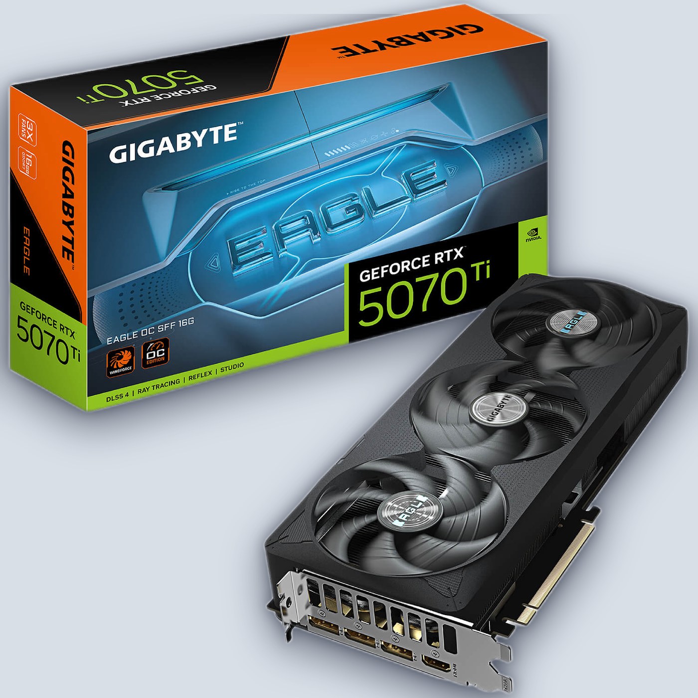 Gigabyte GeForce RTX 5070 Ti EAGLE OC SFF 16G GV-N507TEAGLE OC-16GD
