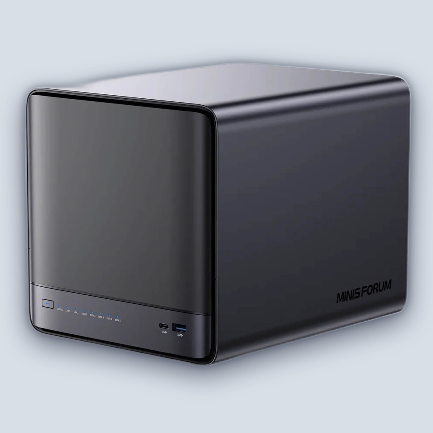 MinisForum N5 Pro AI Ryzen AI 9 HX 370 32GB 128GB eMMC – NAS