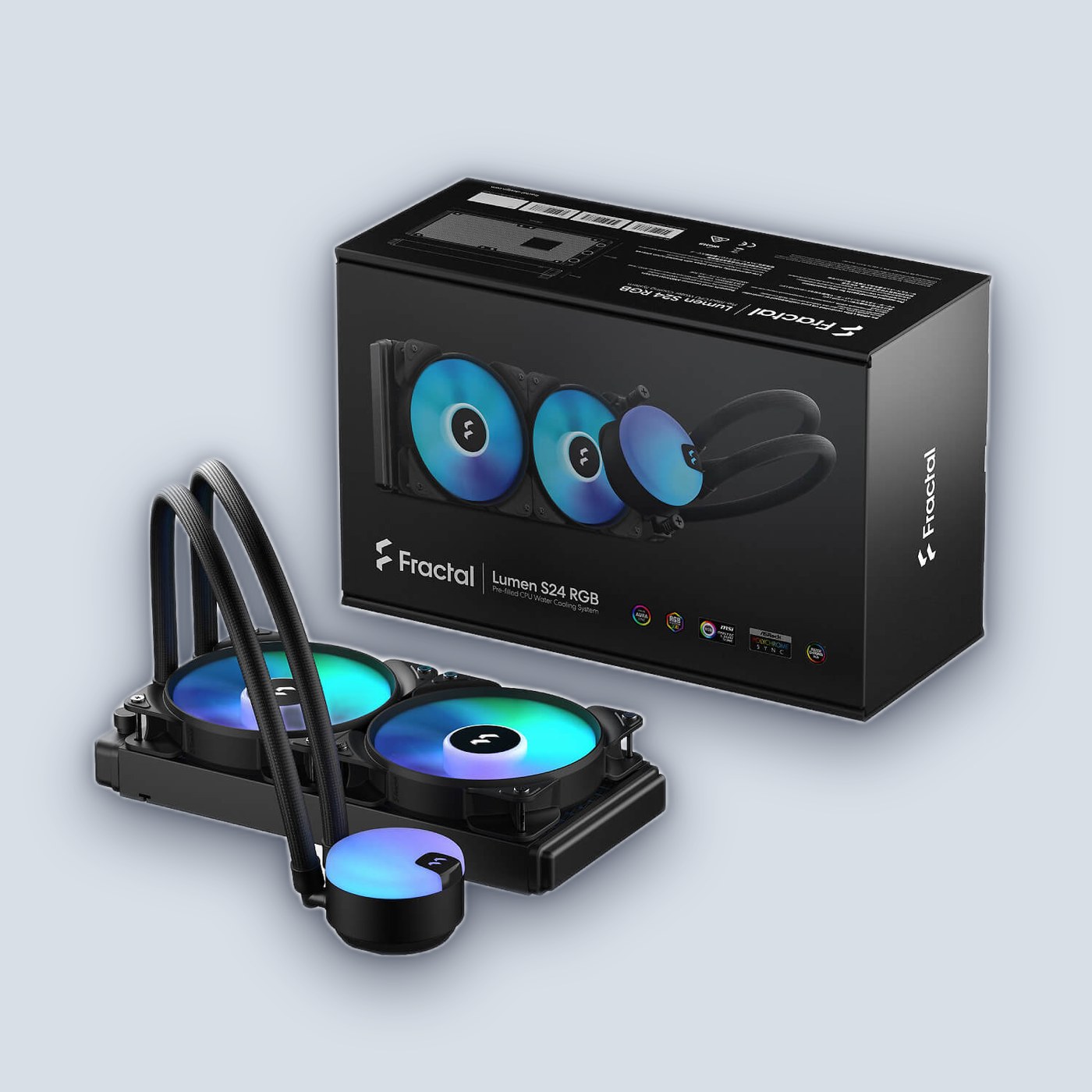 Fractal Design Lumen S24 RGB CPU Water Cooling — image 3