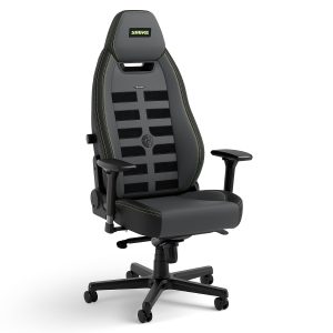 כיסא גיימינג Noblechairs LEGEND Shure Edition בBlack/אפור