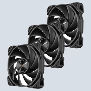 Antec Nova 120 120mm PWM Black 3x Fans