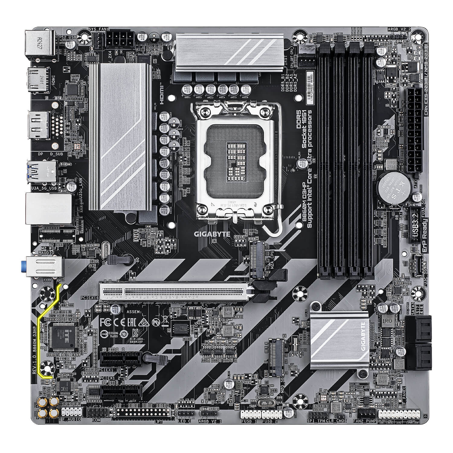 Gigabyte B860M D3HP — image 2