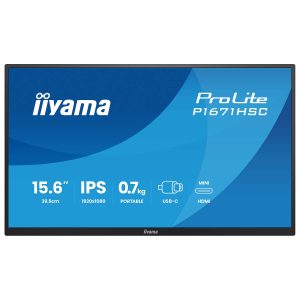 IIYAMA 15.6″ ProLite IPS FHD 60Hz 3ms Monitor