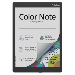 ספר אלקטרוני PocketBook 10.3″ Color Note בצבע ים סוער
