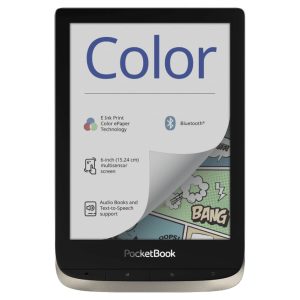 ספר אלקטרוני PocketBook 6″ Color עם מסך צבעוני