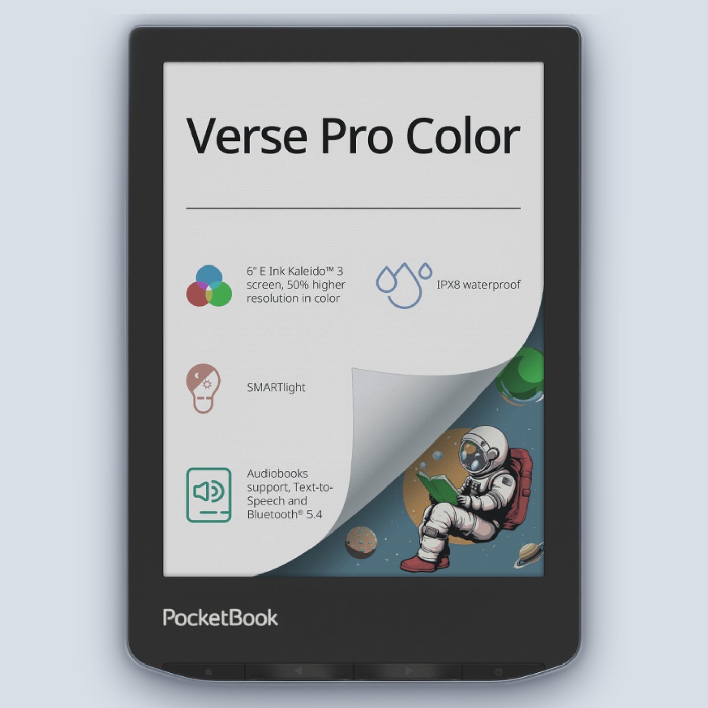 PocketBook 6″ Verse Pro Color Monitor