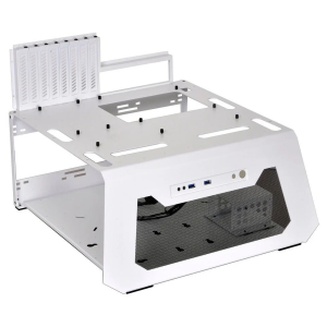 לבדיקות Lian-Li Test Bench EATX White PC Case