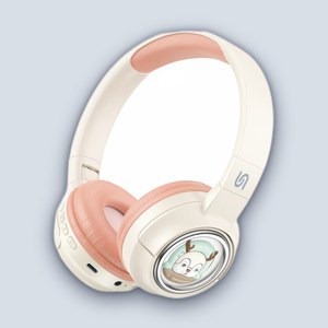 Porodo Soundtec Moose Wireless Kids Headphone – Pink