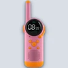 Porodo Kids Dual LCD Walkie Talkies with Flashlight & Keypad Child Lock – Pink