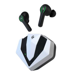 Porodo Gaming True Wireless Earbuds 400mAh – Silver