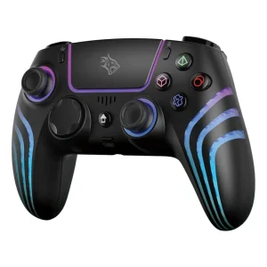 Porodo Gaming Shadowx Wireless PS5 Controller with Touchpad & Vibration – Black