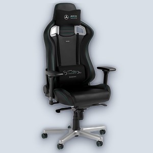 כיסא גיימינג Noblechairs EPIC Mercedes-AMG Petronas F1 (2021) Edition