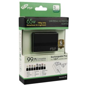 FSP Notebook Universal Adapter 65W Twinkle