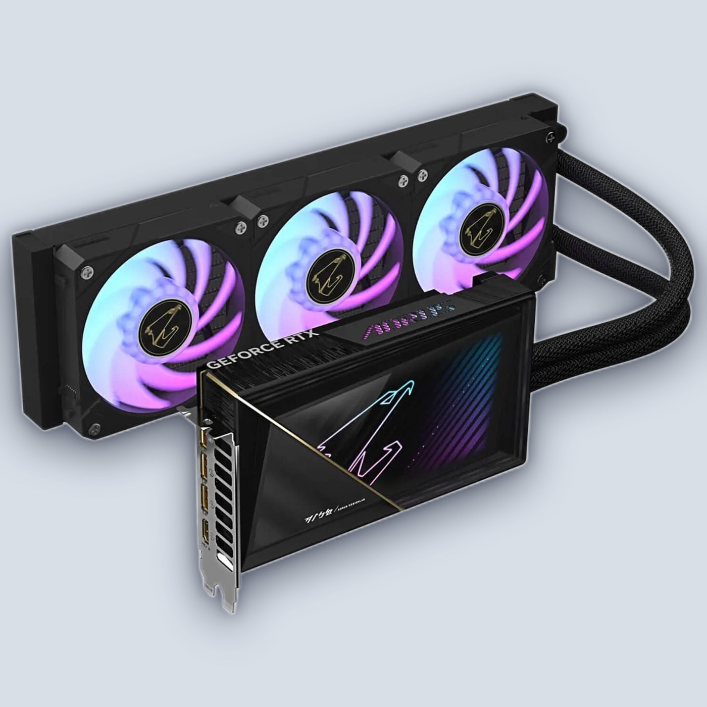 Gigabyte AORUS GeForce RTX 5080 XTREME WATERFORCE 16G GV-N5080AORUSX W-16GD — image 2