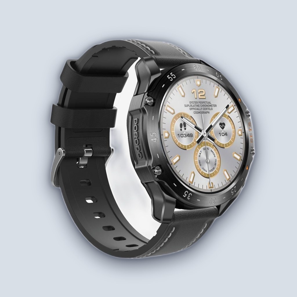 Porodo Porodo Hype Smartwatch With Earbuds – Black