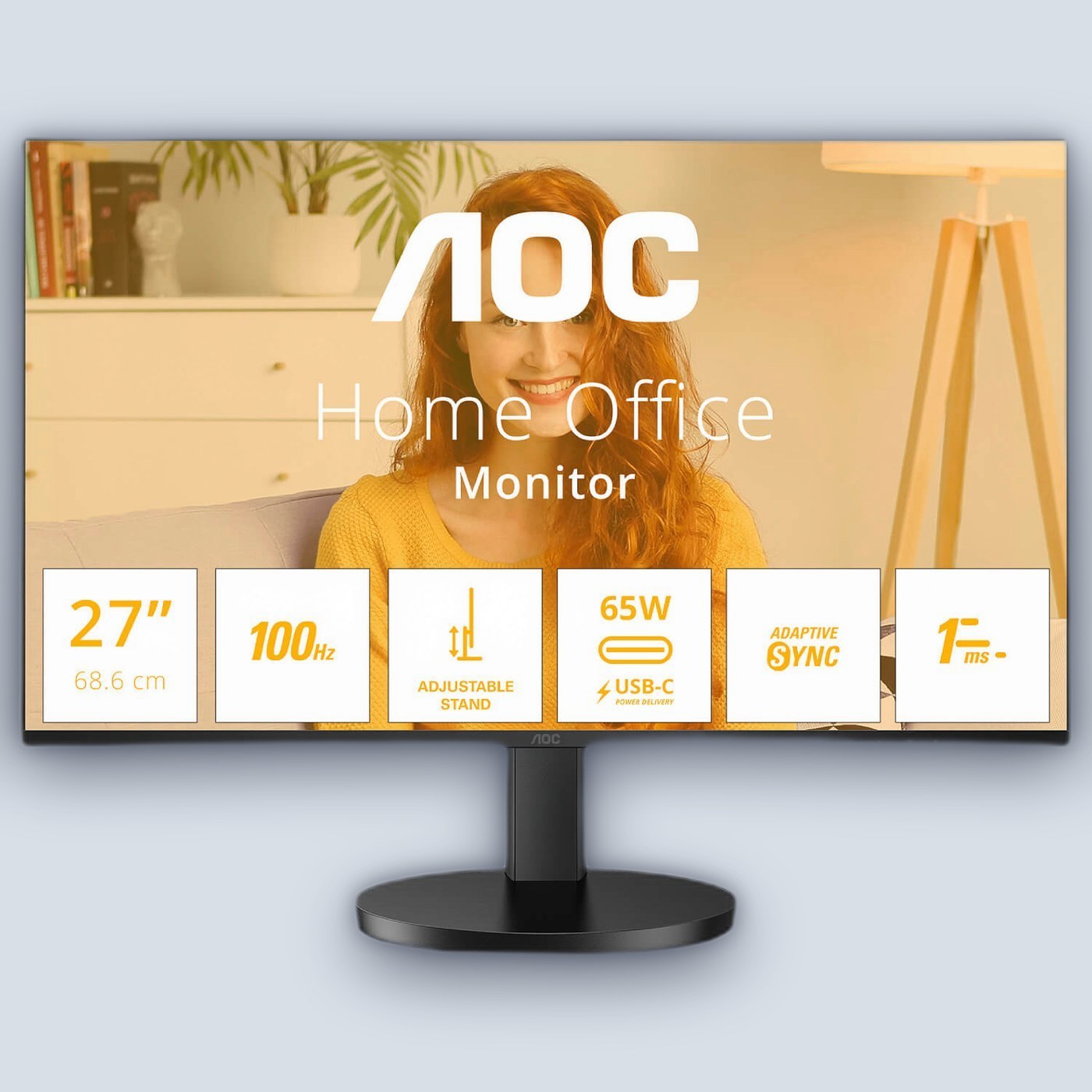 AOC 27″ IPS QHD 100Hz 1ms Monitor