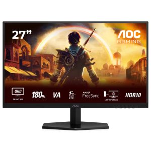 AOC 27″ VA QHD 180Hz 0.5ms Gaming Monitor
