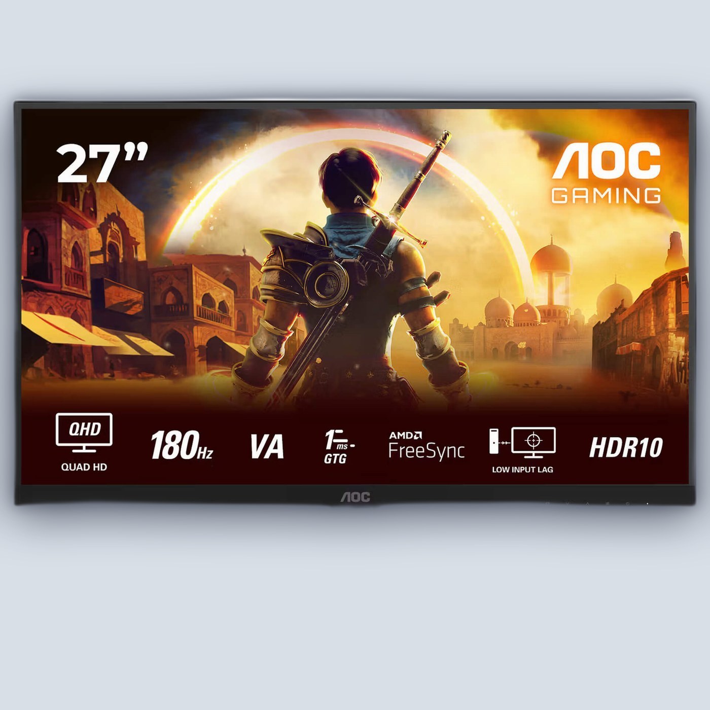 AOC 27″ VA QHD 180Hz 0.5ms Gaming Monitor
