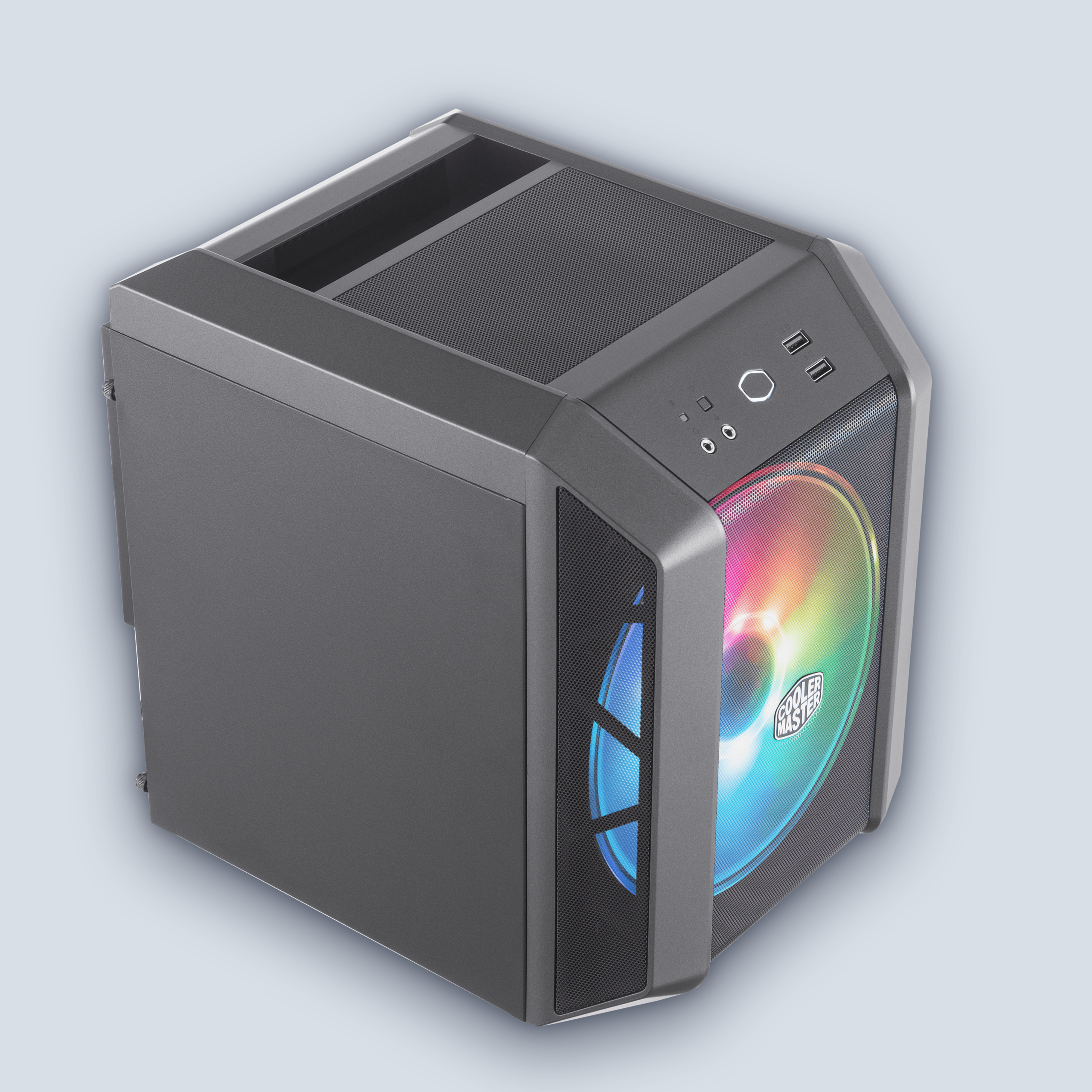 CoolerMaster MasterCase H100 Mini ITX ARGB PC Case — image 3