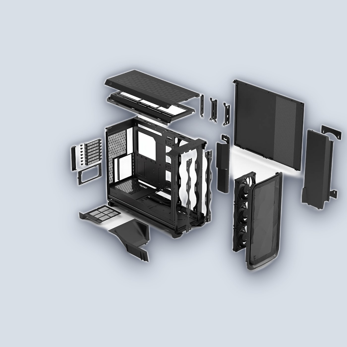 Fractal Design Meshify 3 XL Black Solid PC Case โ image 7