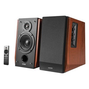 2.0 Edifier R1700BTs 66W Bluetooth Brown Speakers