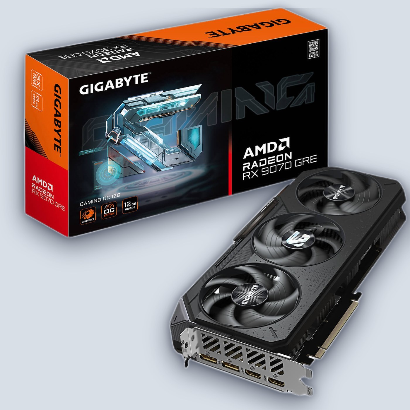 Gigabyte RX 9070 GV-R907GREGAMING OC-12GD