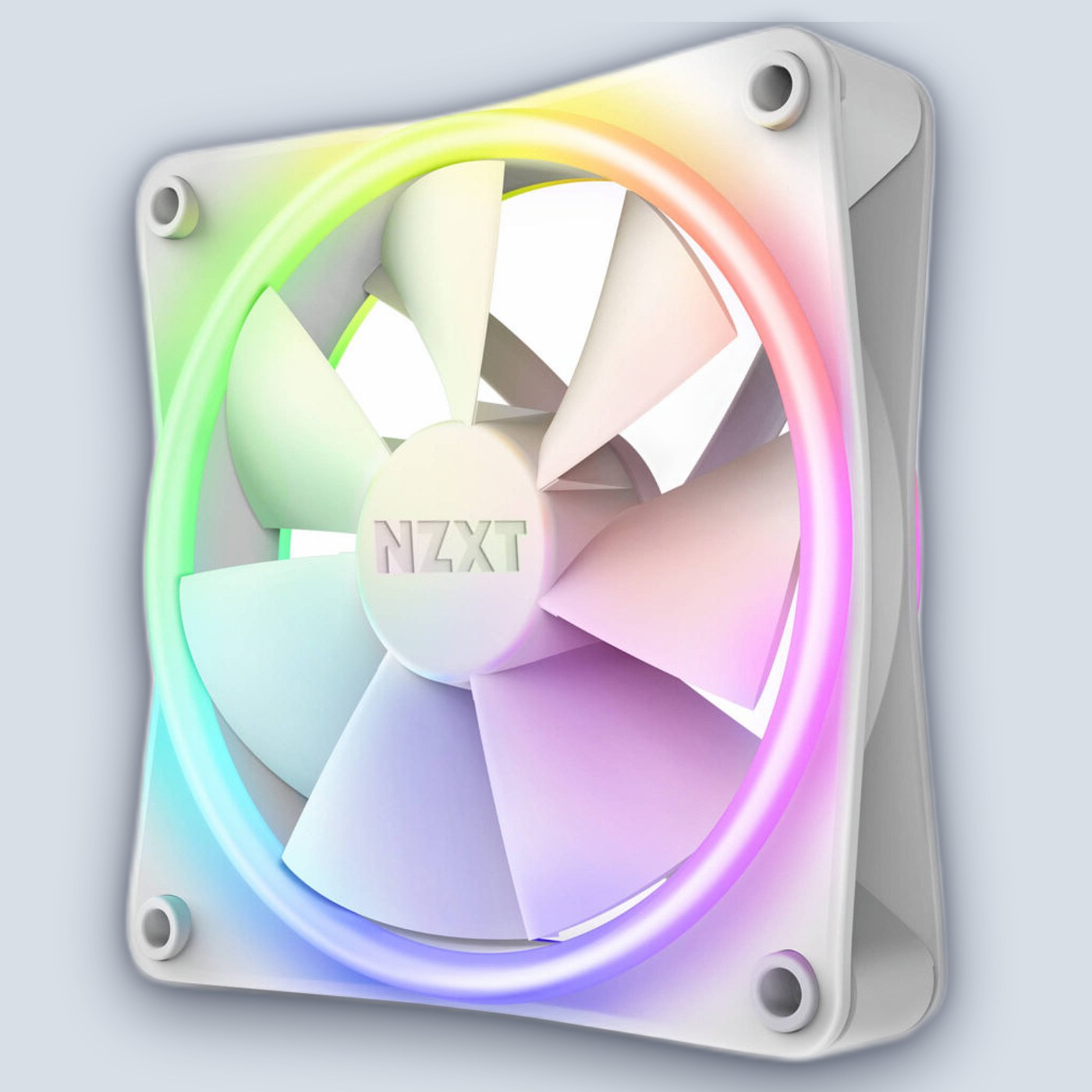 NZXT F120 RGB Duo Fans 120mm White