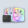 NZXT F120RGB 120mm RGB White Triple Pack Fans