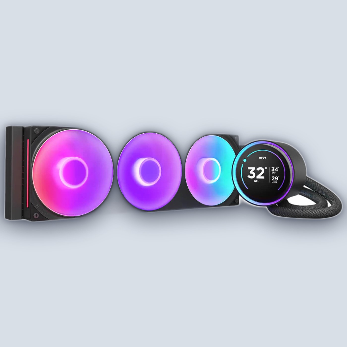 NZXT Kraken Elite 360 RGB 360mm Black CPU Liquid Cooler