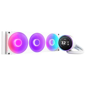 NZXT Kraken Elite 360 RGB 360mm White CPU Liquid Cooler