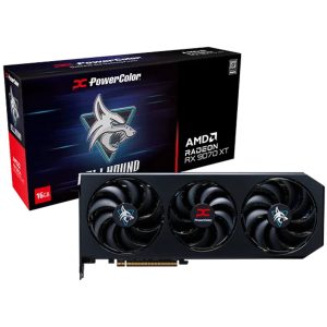 PowerColor Hellhound RX 9070 XT 16GB GDDR6 Monitor