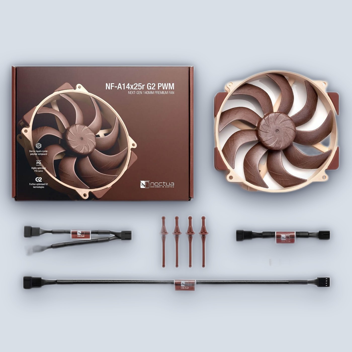 Noctua NF-A14X25r G2 PWM 140mm Fan — image 4