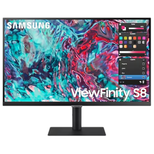Samsung 27″ ViewFinity S8 IPS 4K UHD 60Hz 5ms Monitor