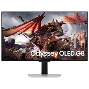 Samsung 32″ Odyssey G8 OLED 4K UHD 240Hz 0.03ms Gaming Monitor