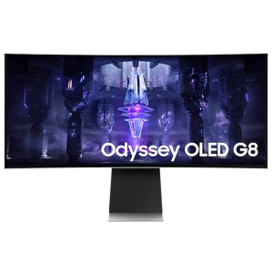 Samsung 34″ Odyssey OLED UWQHD 175Hz 0.3ms 1800R Curved Gaming Monitor